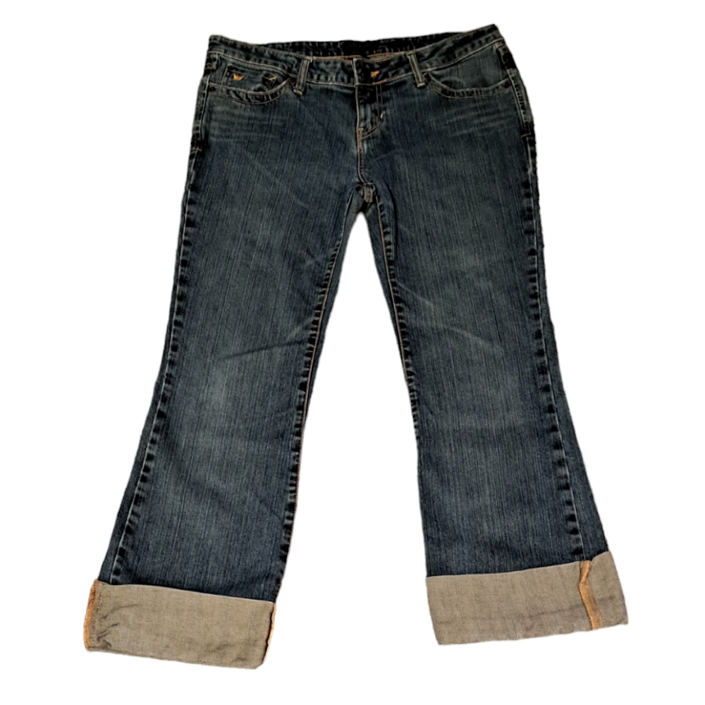 AEROPOSTALE WOMENS SIZE 9/10 BOOT CUT BLUE JEANS.